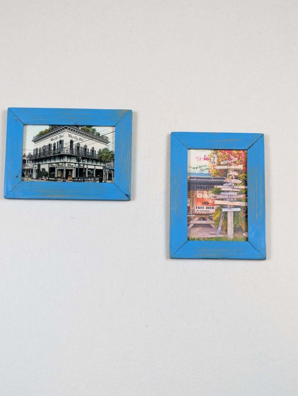 Lizard Key Designs Bill Dirienzo Key West Florida Photography Framed Art Set sig